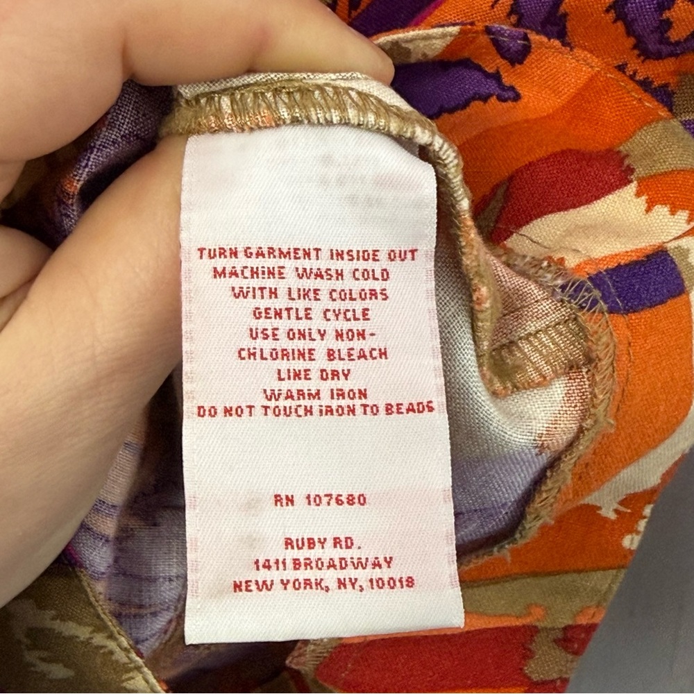 Ruby Rd. Vibrant Multicolor Blazer, Beaded Collar… - image 6